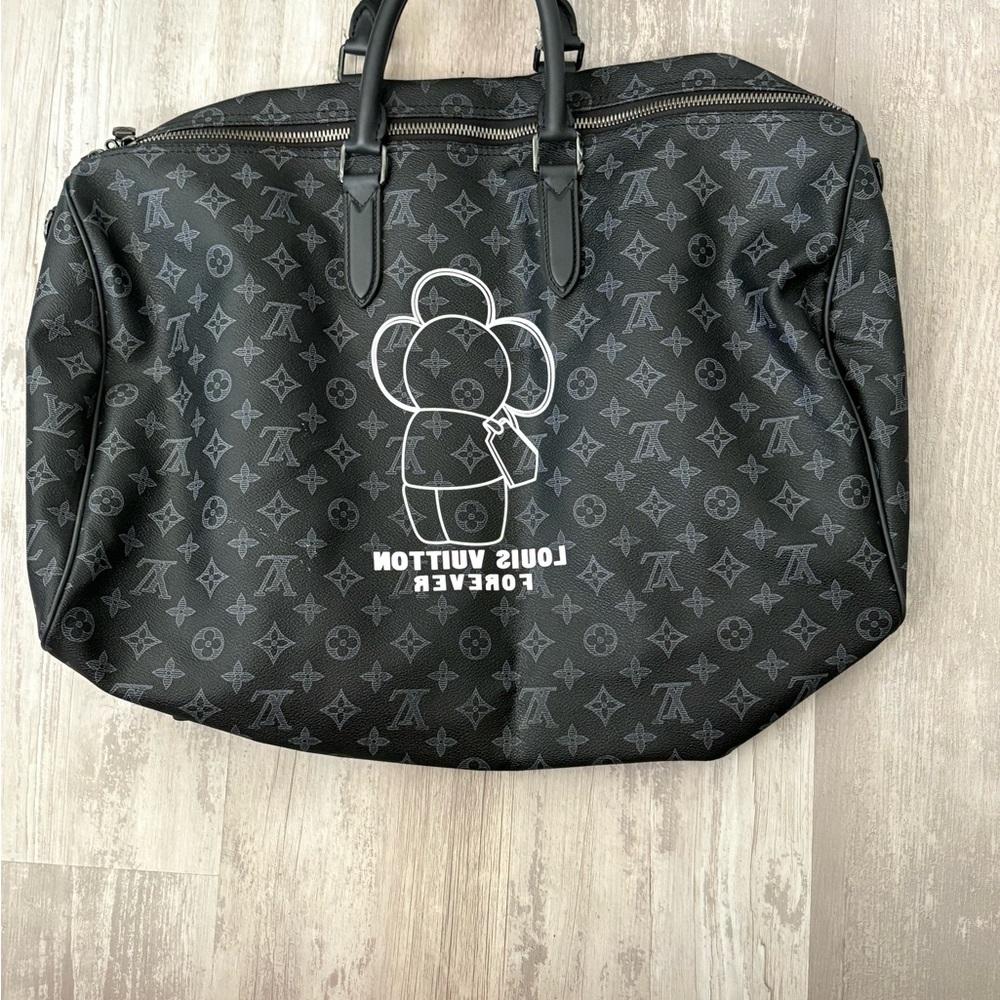Louis Vuitton Black Monogram Graphic Travel Duffle